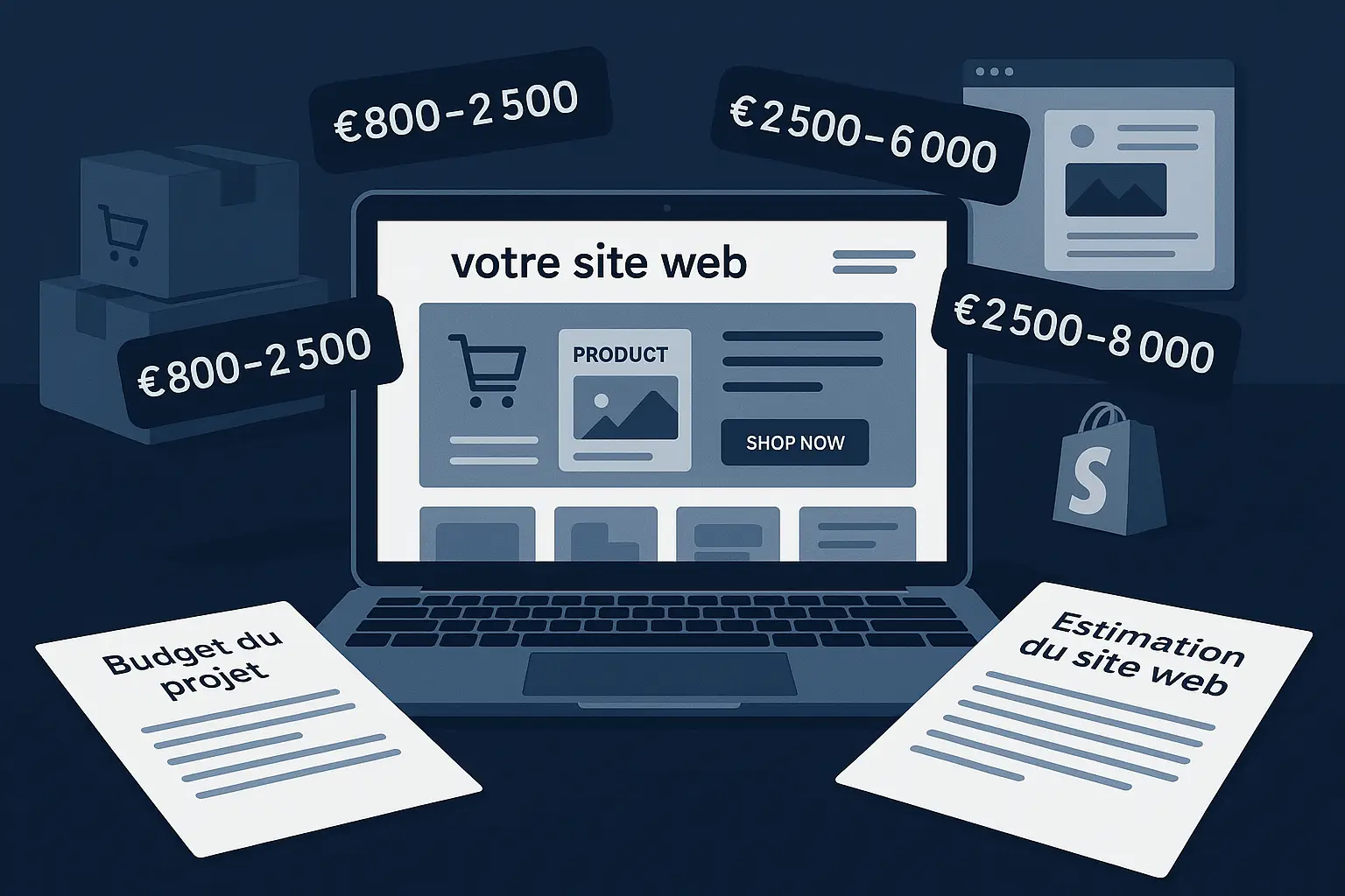 Combien coûte un site internet professionnel en 2025 ?