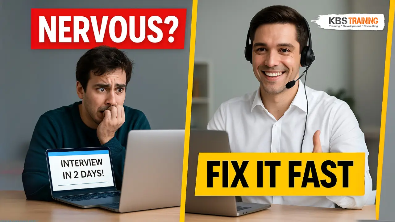 Nervous-About-Your-Upcoming-Tech-Interview-Here’s-How-to-Fix-That-Fast-KBS-TrainingTech Interview…