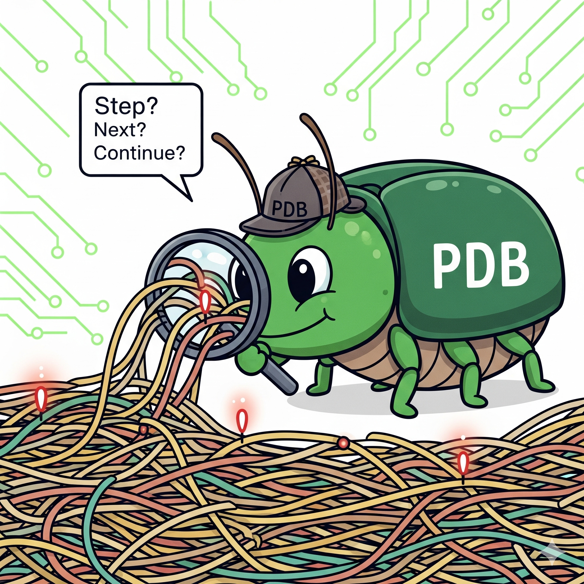 PDB: The Debugging Tool That Still Saves My Life (When VS Code Can’t)