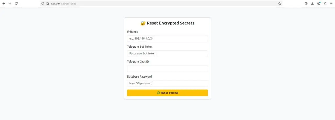 NetScanner — Dockerized Network Inventory & Monitoring Tool