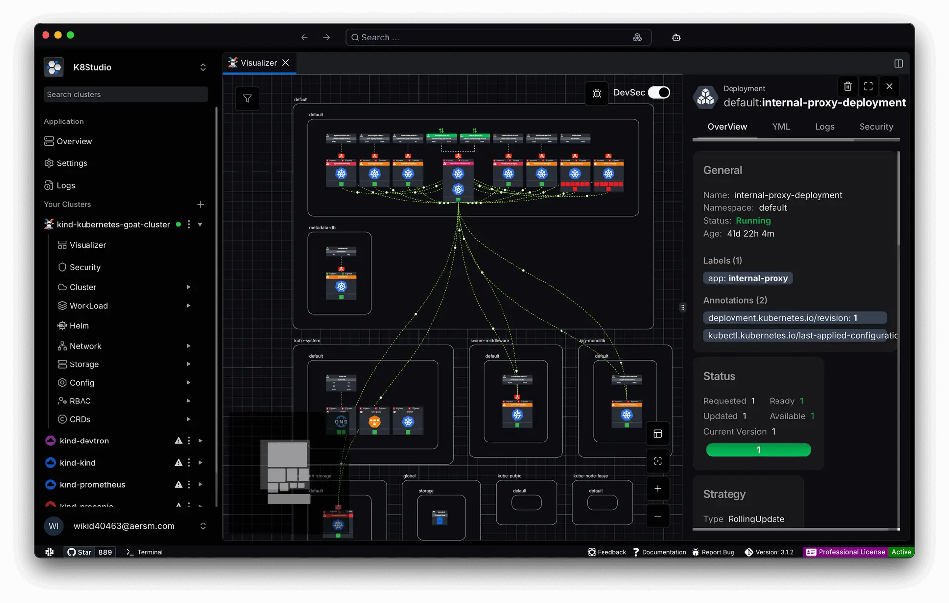 Visualizing Network Policies