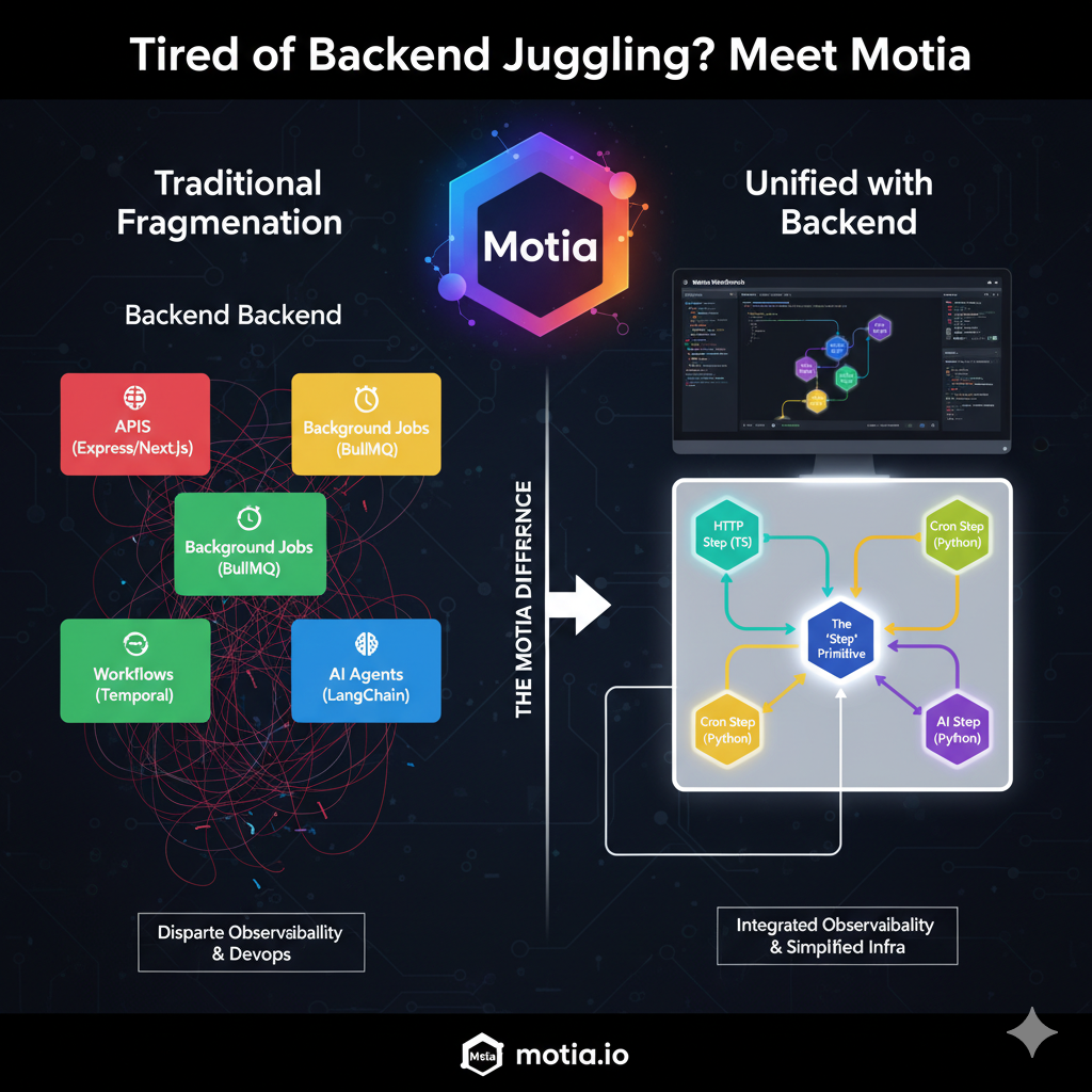 Tired of Backend Juggling? Why Motia Might Be Your Next Favorite Framework