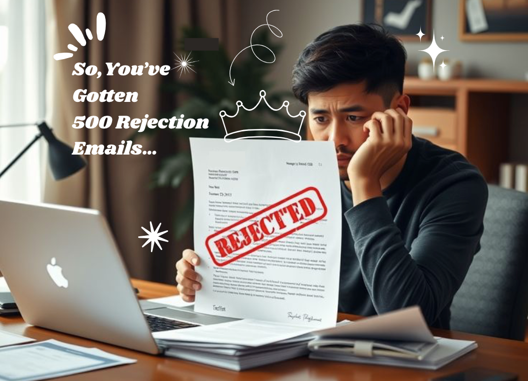 So, You’ve Gotten 500 Rejection Emails…
