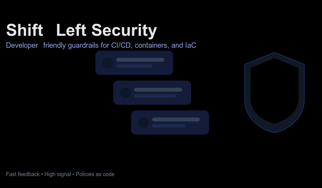Shift Left Security Practices Developers Like