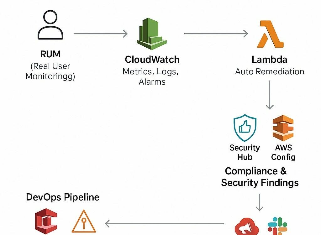 Automating Monitoring & Security in AWS: From Alerts to Compliance.