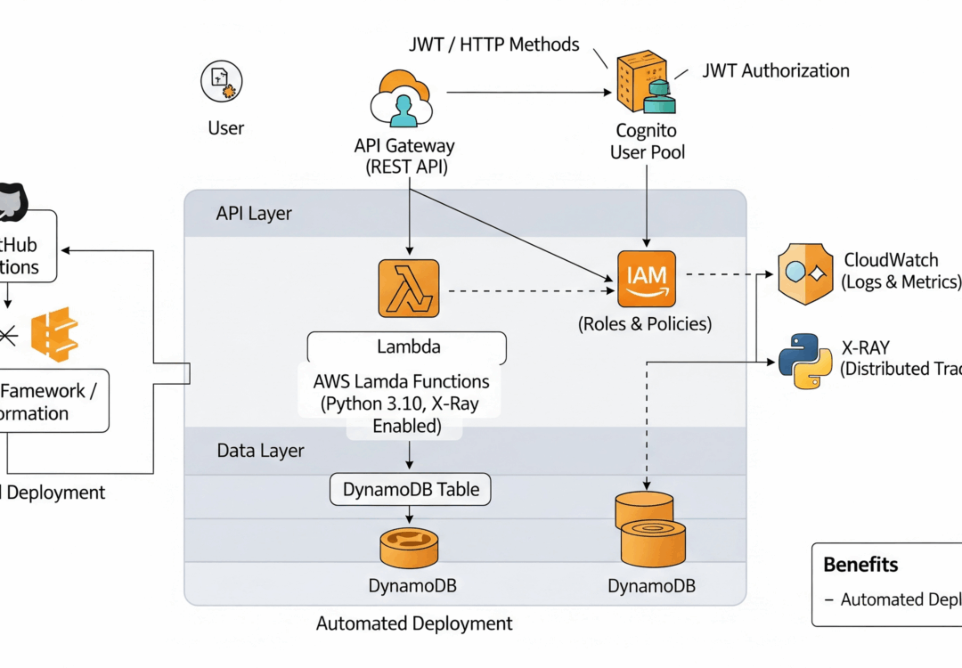 Architecting a Production-Ready REST API on AWS: Secure, Scalable, and Serverless