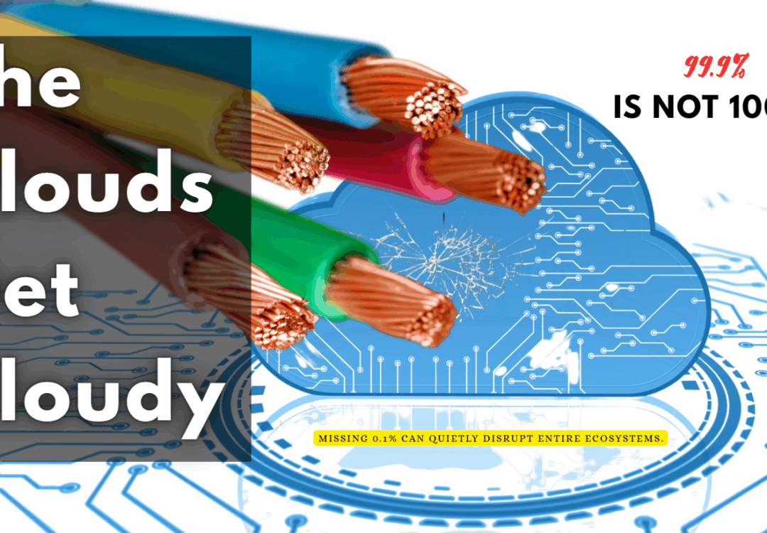 When Even The Clouds Get Cloudy