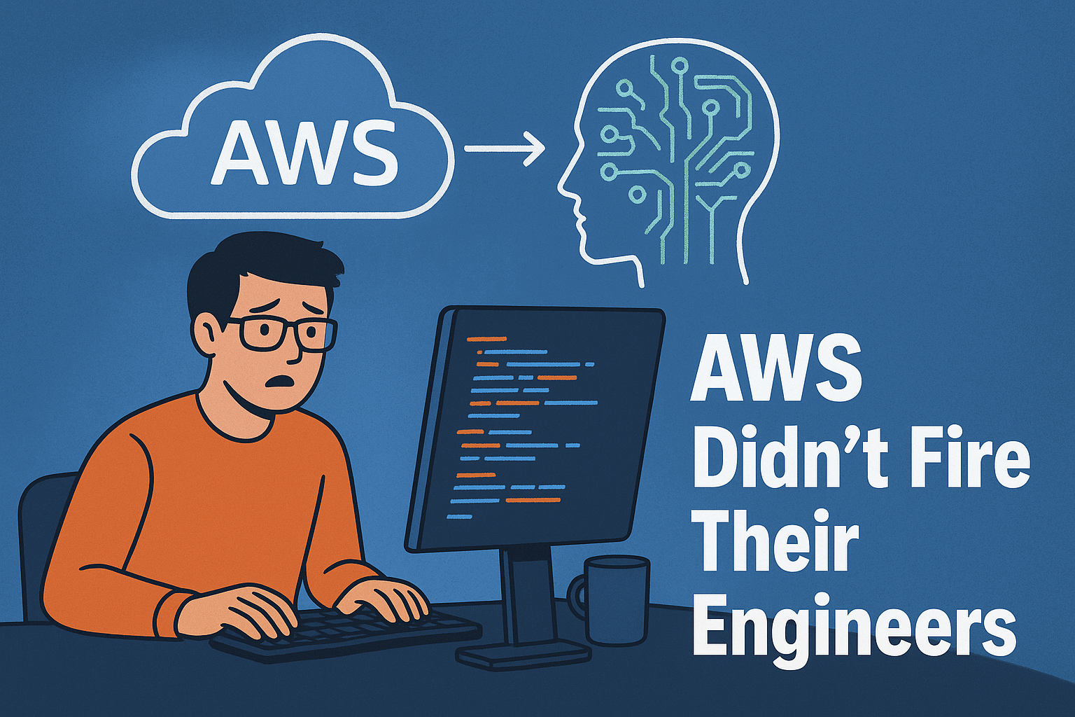 AWS Didn’t Fire Their Engineers — They Uploaded Them