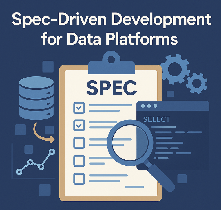 Spec-Driven Development for Data Platforms: Turning Specs into Reliable Pipelines