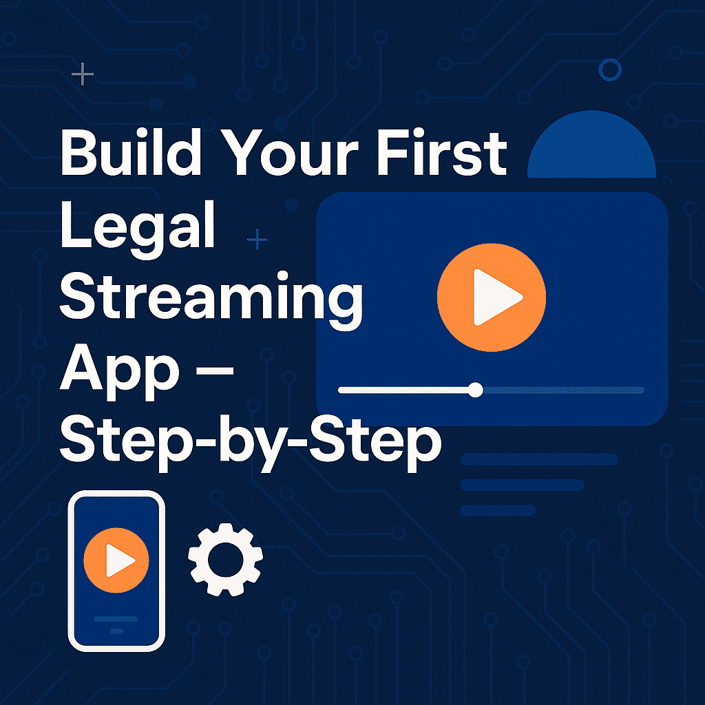 How to Build Your First Legal Streaming App — From Idea to Launch
