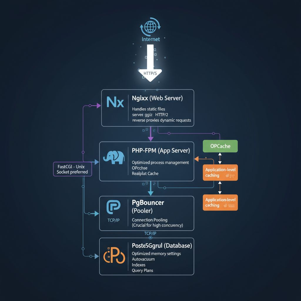 Max Performance of Nginx, PHP & PostgreSQL Chain — Blog of Dan Ivy