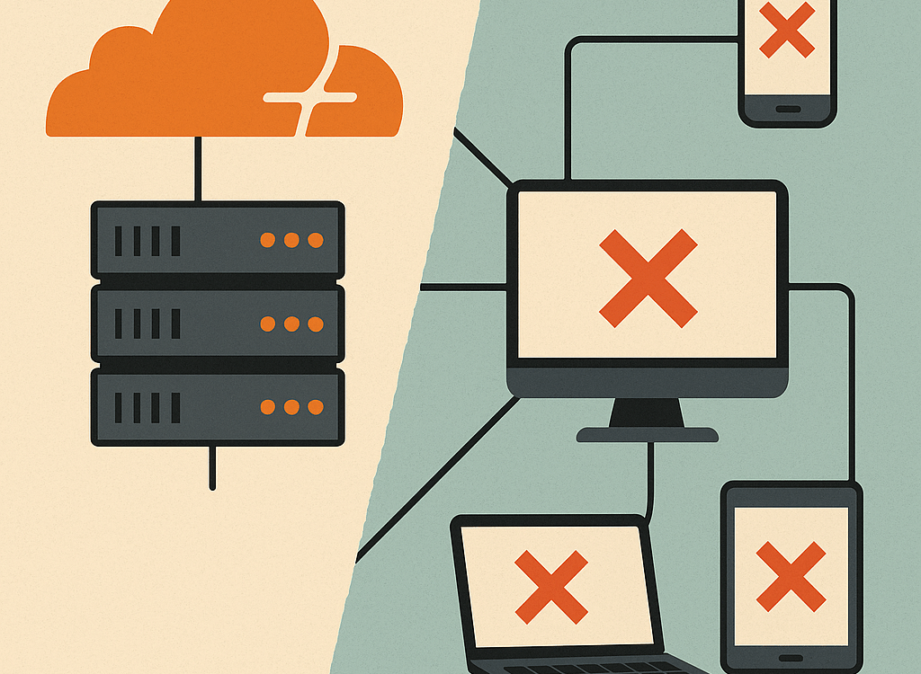 When Cloudflare Fell, Half the Internet Got a Headache